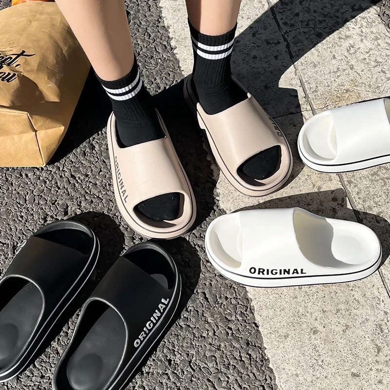 Mule Slip On - Ciabatte Estive per Coppie, Monocolore con